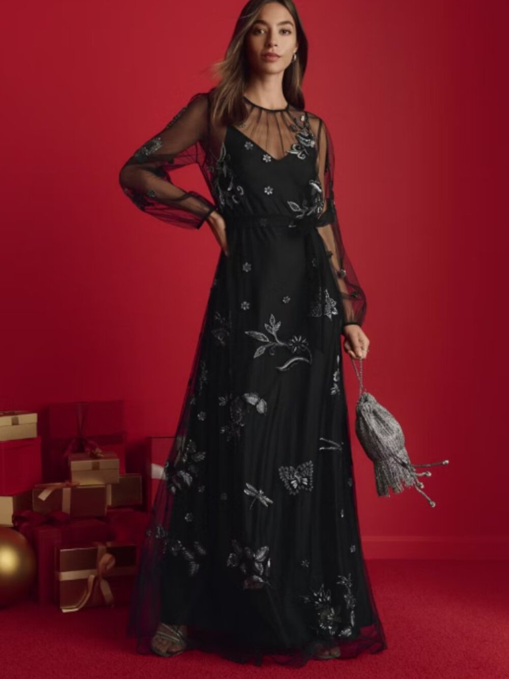 SPELLBOUND BLACK DRESS - Picture 5 of 5